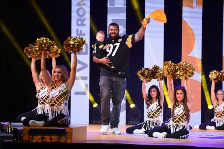 Cam Heyward Steelers Fashion Show